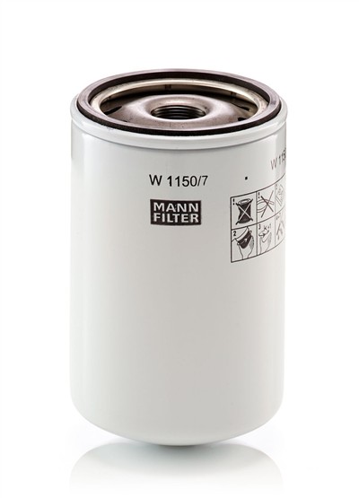 MANN-FILTER W 1150/7 EAN: 4011558745509.