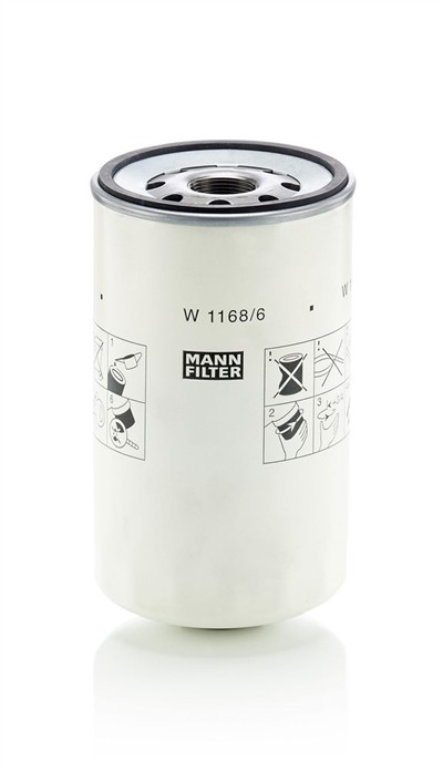 MANN-FILTER W 1168/6 EAN: 4011558067700.