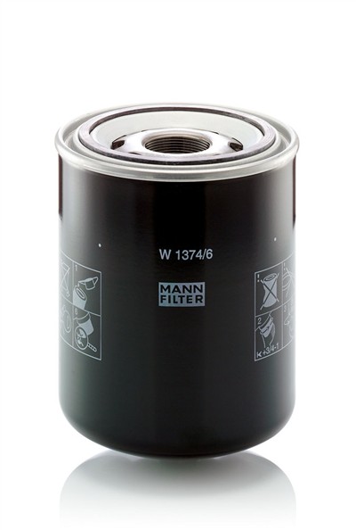 MANN-FILTER W 1374/6 EAN: 4011558723309.