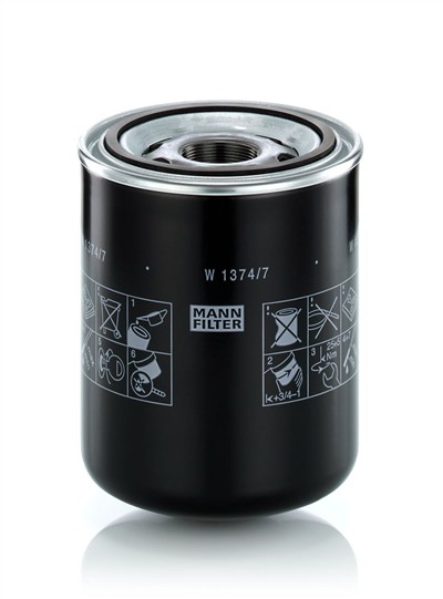 MANN-FILTER W 1374/7 EAN: 4011558728908.