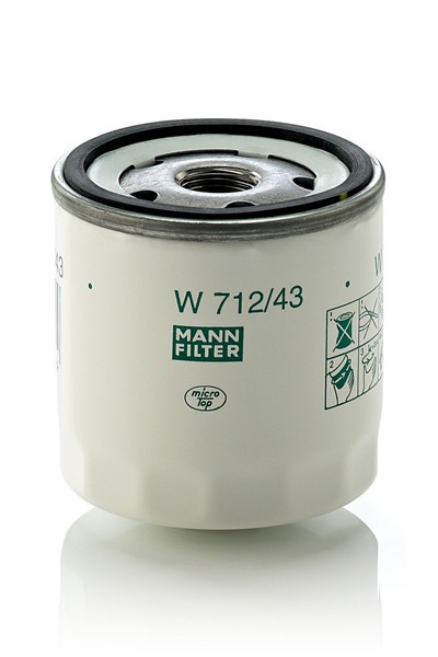 MANN-FILTER W 712/43 EAN: 4011558730000.