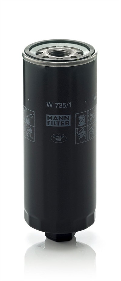 MANN-FILTER W 735/1 EAN: 4011558705602.