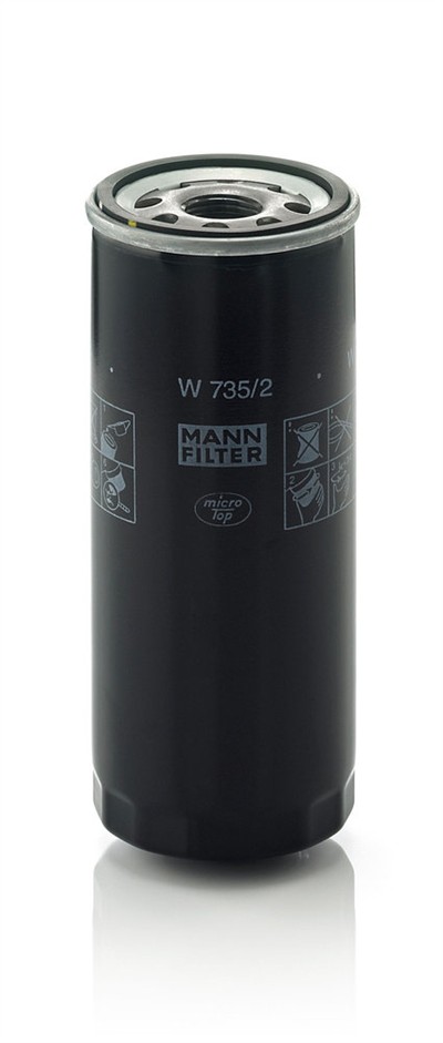MANN-FILTER W 735/2 EAN: 4011558728601.