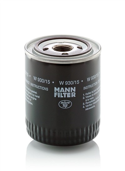 MANN-FILTER W 930/15 EAN: 4011558726904.