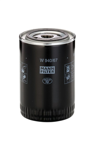 MANN-FILTER W 940/67 EAN: 4011558751401.
