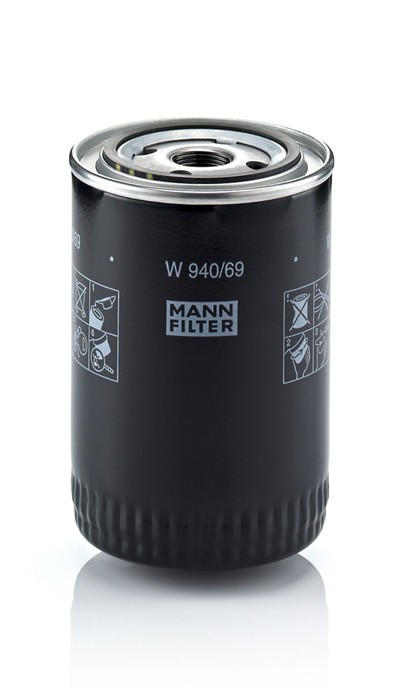 MANN-FILTER W 940/69 EAN: 4011558464905.