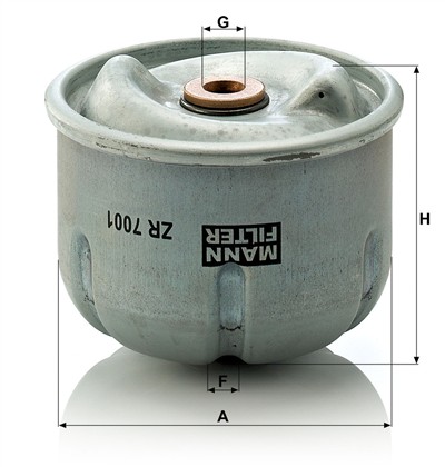 MANN-FILTER ZR 7001 EAN: 4011558004552.
