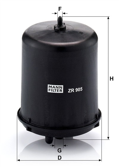 MANN-FILTER ZR 905 Z EAN: 4011558751104.