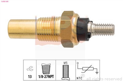 EPS 1.830.180 Číslo výrobce: Facet 7.3180. EAN: 8012510267325.