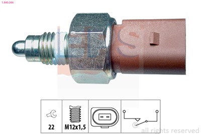 EPS 1.860.266 Číslo výrobce: Facet 7.6266. EAN: 8012510222355.