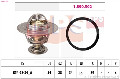 EPS 1.880.220 Číslo výrobce: Kw 580 220. EAN: 8012510282724.
