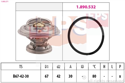 EPS 1.880.271 Číslo výrobce: Facet 7.8271. EAN: 8012510283264.