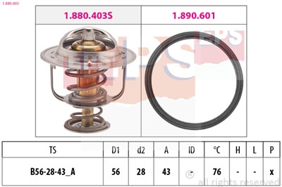EPS 1.880.403 Číslo výrobce: Facet 7.8403. EAN: 8012510287606.