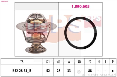 EPS 1.880.412 Číslo výrobce: Facet 7.8412. EAN: 8012510287774.