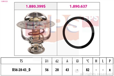 EPS 1.880.522 Číslo výrobce: Kw 580 522. EAN: 8012510290767.