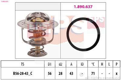 EPS 1.880.650 Číslo výrobce: Kw 580 650. EAN: 8012510210628.