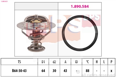 EPS 1.880.651 Číslo výrobce: Facet 7.8651. EAN: 8012510210703.