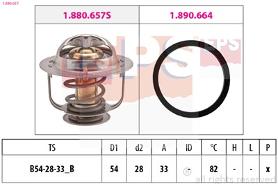 EPS 1.880.657 Číslo výrobce: Facet 7.8657. EAN: 8012510211076.