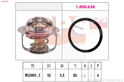 EPS 1.880.679 Číslo výrobce: Kw 580 679. EAN: 8012510214381.