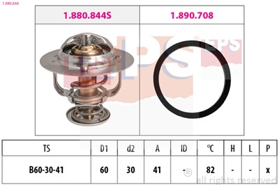 EPS 1.880.844 Číslo výrobce: Kw 580 844. EAN: 8012510234952.