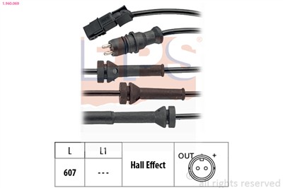 EPS 1.960.069 Číslo výrobce: Facet 21.0069. EAN: 8012510249604.