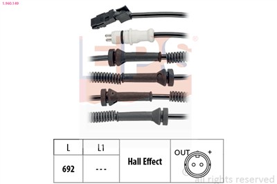 EPS 1.960.149 Číslo výrobce: Facet 21.0149. EAN: 8012510249413.