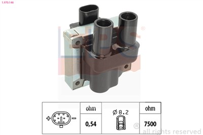 EPS 1.970.146 Číslo výrobce: Facet 9.6046. EAN: 8012510250686.