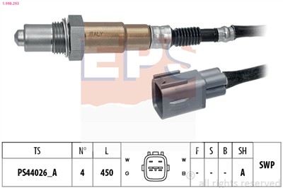 EPS 1.998.293 Číslo výrobce: Facet 10.8293. EAN: 8012510254677.