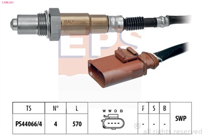 EPS 1.998.351 Číslo výrobce: Kw 498 351. EAN: 8012510260654.