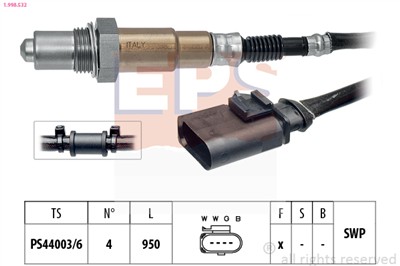 EPS 1.998.532 Číslo výrobce: Facet 10.8532. EAN: 8012510274729.