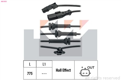KW 460 055 Číslo výrobce: Eps 1.960.055. EAN: 8012510149911.