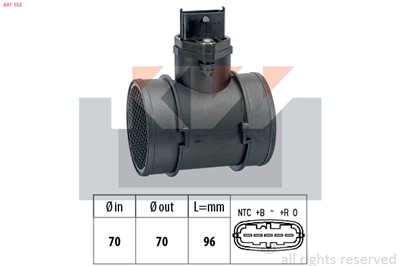 KW 491 155 Číslo výrobce: Eps 1.991.155. EAN: 8012510109885.