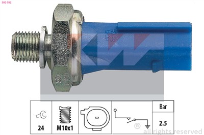 KW 500 192 Číslo výrobce: Eps 1.800.192. EAN: 8012510125274.