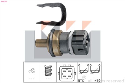 KW 530 232 Číslo výrobce: Eps 1.830.232. EAN: 8012510185483.