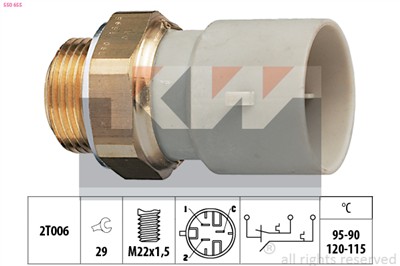 KW 550 655 Číslo výrobce: Eps 1.850.655. EAN: 8012510170014.