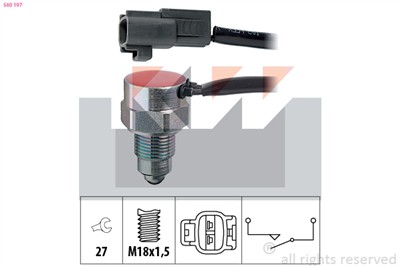 KW 560 197 Číslo výrobce: Eps 1.860.197. EAN: 8012510175477.