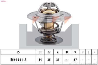 KW 580 223S Číslo výrobce: Eps 1.880.223S. EAN: 8012510188583.