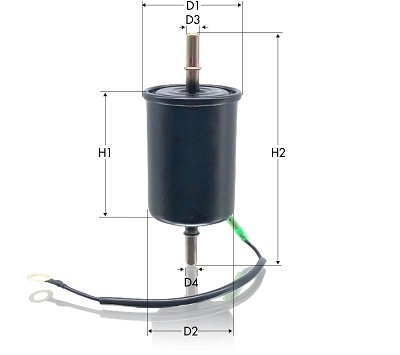 TECNECO FILTERS IN1069 EAN: 8020325028406.