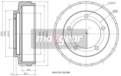 MAXGEAR 19-2305 EAN: 5901619572498.