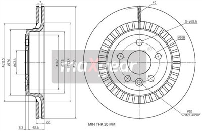 MAXGEAR 19-2335 EAN: 5901619572795.