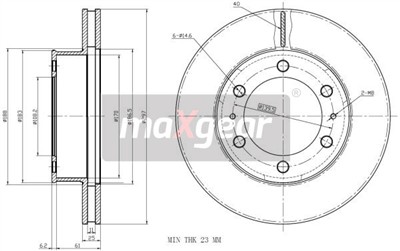 MAXGEAR 19-2350 EAN: 5901619572948.