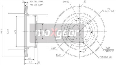 MAXGEAR 19-2372 EAN: 5901619573167.