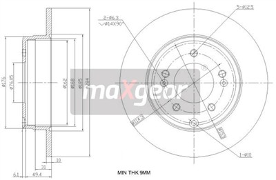 MAXGEAR 19-2382 EAN: 5901619573266.