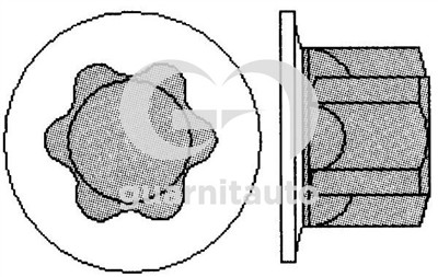 GUARNITAUTO 703601-1010 Číslo výrobce: 0204.83 (10x).