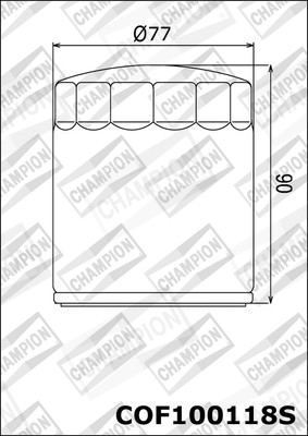 CHAMPION COF100118S Číslo výrobce: COF100118S. EAN: 4044197763283.