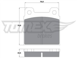 TOMEX Brakes TX 10-181