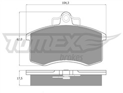TOMEX Brakes TX 10-36