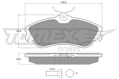 TOMEX Brakes TX 11-121 Číslo výrobce: 23346. EAN: 5901646603073.