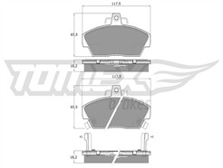 TOMEX Brakes TX 11-39
