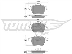 TOMEX Brakes TX 12-12